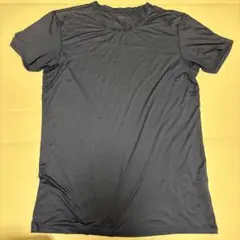 UNIQLO AIRism ショートスリーブ Tシャツ L ネイビー