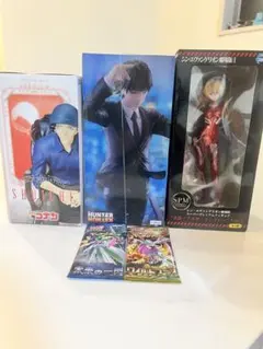 まとめ売りフィギュア 3体セットポケモンカード ハンターハンター/コナン/エヴァ
