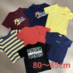 M！KV様専用　ミキハウス　ラルフローレン　Tシャツ　半袖　7点