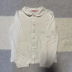 familiar 襟付きホワイトシャツ 130cm