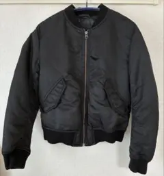 【UNIQLO】ユニクロ MA-1 ブルゾン S 黒