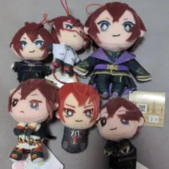 バラ売り可　ツイステ　リドル・ローズハート　マスコット　6個セット　まとめ売り