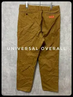 ✴️ユニバーサルオーバーオール　マナスタッシュ　コラボ　綿パン　ブラウン　Ｓ