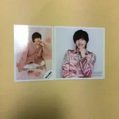 なにわ男子 道枝駿佑 公式写真　ミニフォト  ましかくフォト