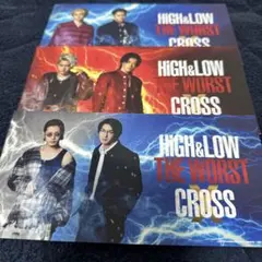 HIGH&LOW THE WORST CROSS ハイロー 入場特典 3枚セット