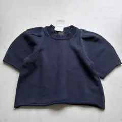 【新品】Spick&Span ニット 半袖 コットンナイロン F（H433）のサムネイル