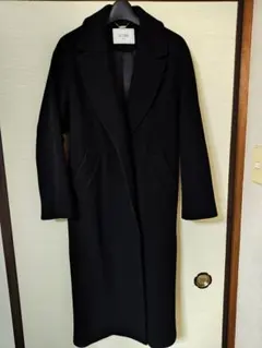 SLOBE iENA ブラック ロングコート