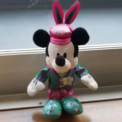 ミッキー2011年限定 イースターワンダーランド ぬいぐるみバッジ