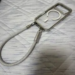 MagSafe対応 CASEKOO iPhone用ケース ストラップ付き