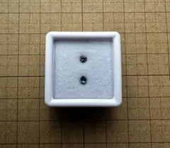 スピネル ラウンド&ペアシェイプ ルース 2個セット 0.10ct&0.11ct