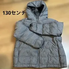 UNIQLO キッズ ダウンコート グレー