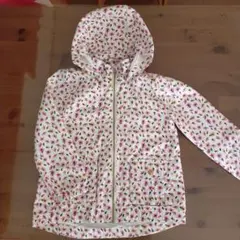 花柄フード付きジャケット