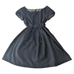 BURBERRY BLUELABEL ワンピース ウールワンピ　フレア M