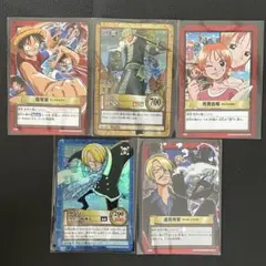 ワンピース ハイパーバトル カードダス ルフィ ゾロ ナミ サンジ セット ホロ ワンピース ハイパーバトル カードダス ルフィ ゾロ ナミ サンジ