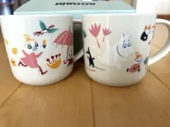 【新品・箱あり】ムーミンマグ　2個セット