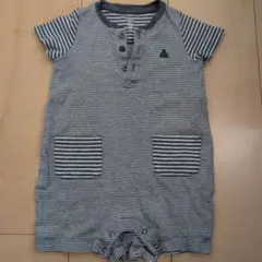 baby GAP ボーダー ロンパース 6-12ヶ月