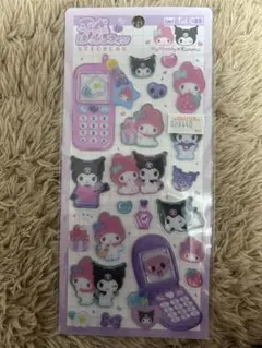 マイメロディ クロミ 平成はっぴーフォン シール