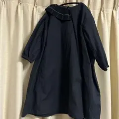 michirico 黒 Aラインワンピース　 Lサイズ