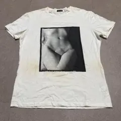 cruciani 半袖　tシャツ　白　ホワイト　セクシー　エロ　イタリア製のサムネイル