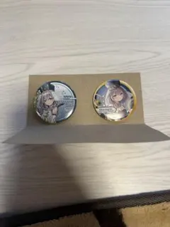 一番くじ ホロライブ RPGStyleの白銀ノエル缶バッチノーマル