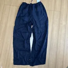 slobe iena キュプラ リラックス ブラック パンツ EY43のサムネイル