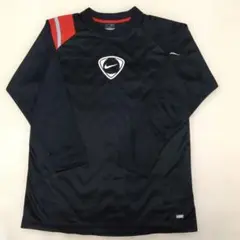 Nike Dri-FIT 長袖シャツ ブラック/レッド