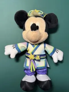ディズニー Disney 七夕 2017 ミッキーマウス ぬいぐるみバッジ