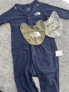 THE NORTH FACE ネイビーロンパース 80サイズ