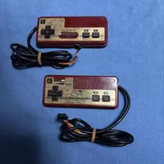【ジャンク品】ファミコン 初期 コントローラー 四角ボタン 2個セット