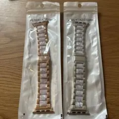 Apple Watch アップルウォッチ バンド ゴールド シルバー