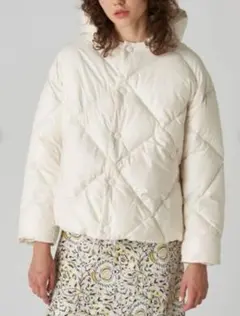 MACPHEE コーティングタイプライター キルティングショートコート