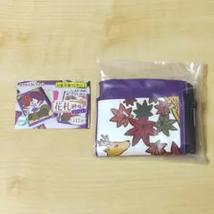 十月 紅葉に鹿 花札ぽーち こいこい ポーチ カプセルトイ ガチャ