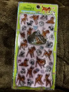 ディズニー　バンビ　プチドロップステッカー　プチドロ　シール　正規品