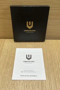 unbreakcable 3.5mm オーディオケーブル　1.2m ブラック
