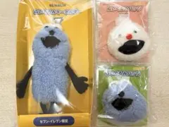セブンイレブン　限定　パペットスンスン　ぬいぐるみ　バッジ　スンスン　ノンノン