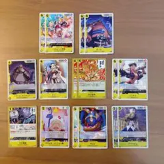 ワンピース カード　蒼海の七傑　黄まとめ売り