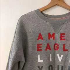 AMERICAN EAGLE OUTFITTERS クロップドスウェット S