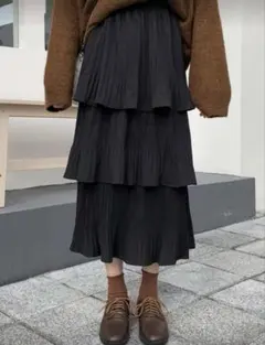 【最終値下げ】shein ロングスカート カンカンスカート