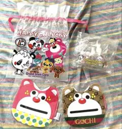 【新品⭐︎美品】グラグラ JAM ベビースタイ☆2枚組➕おまけ＋プレゼント包装