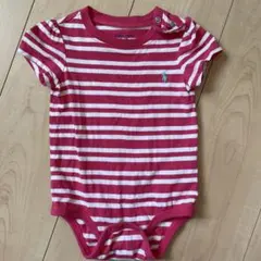 ラルフローレン　半袖　ボディスーツ　70〜80cm 女の子　男の子　ボーダー