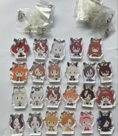 ウマ娘　一番くじ　ちょこのっこ　アクリッツチャーム　まとめ売り