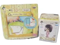 夏目友人帳 ニャンコ先生 デスクトップぬいぐるみ&紅峰 フィギュアセット 未開封