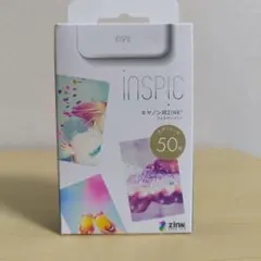 キャノンCanon inSPIC ZINKフォトペーパー50枚　インスピック