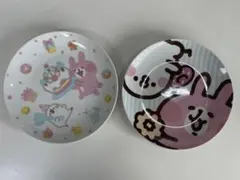【非売品】カナヘイ　ミスドコラボ陶器皿2枚セット