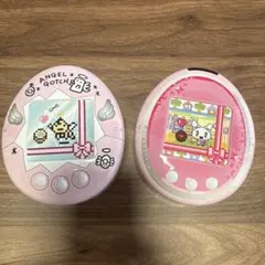 たまごっち　チョコ缶　らぶりっち　てんしっち