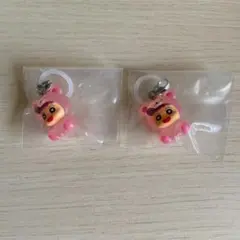 クレヨンしんちゃん　めじるしアクセサリー　ネネちゃん　みんなでくまパジャマ