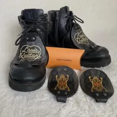 2025年最新】LOUIS VUITTON カラー：ブラック系 ワークブーツの人気