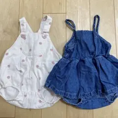 ロンパース 2点セット　サイズ70 女の子