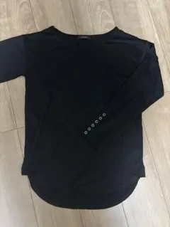 JEANASIS ブラック 長袖 Tシャツ