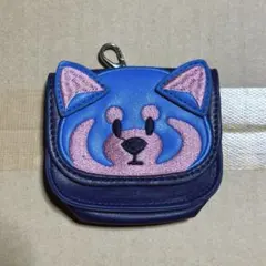 graniph　グラニフ　イカクフェイスカスタムポーチ　レッサーパンダ　ネイビー